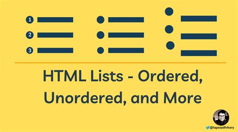 What HTML list uses bullets?