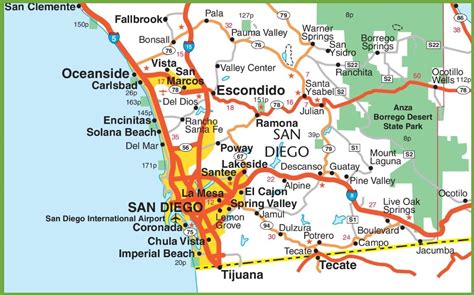 What Mexican city is closest to San Diego?