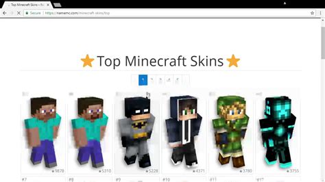 What Minecraft skin website is safe?