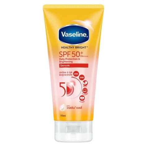 What SPF does Vaseline have?