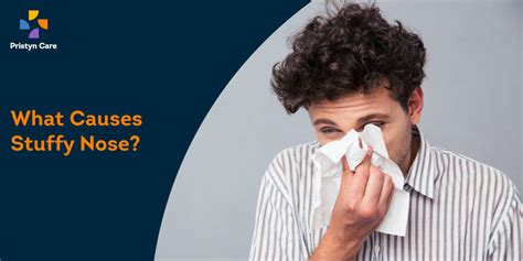 What STD causes stuffy nose?