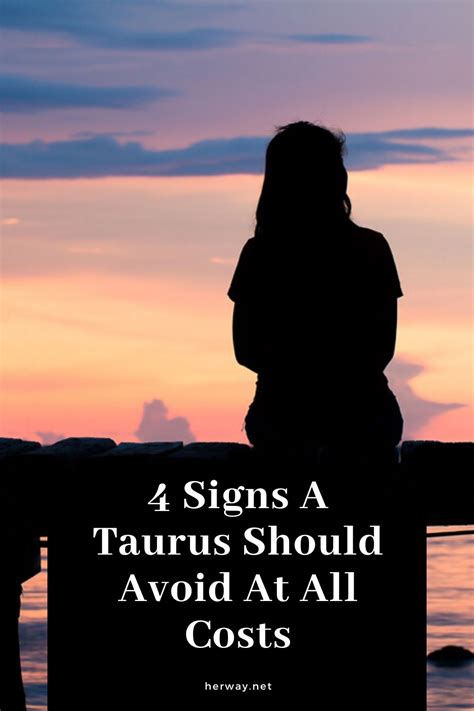 What Taurus should avoid?