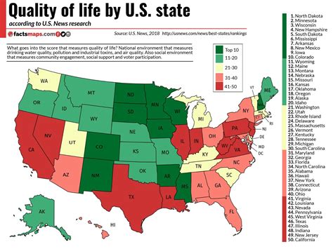 What US state has the best quality of life?