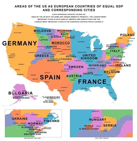 What US state is the size of Europe?