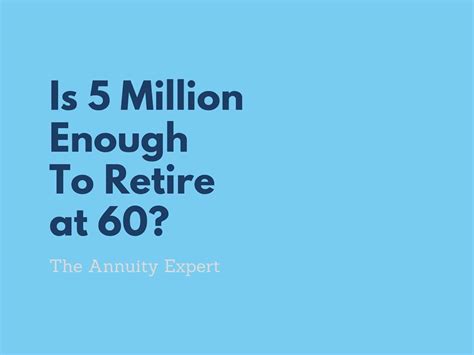 What a $5 million retirement looks like?