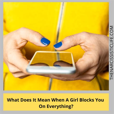 What a guy thinks when a girl blocks him?