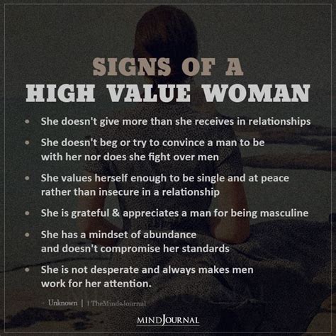 What a high-value man wants in a woman?
