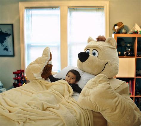 What age can a teddy be in bed?