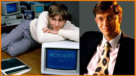 What age did Bill Gates start Microsoft?