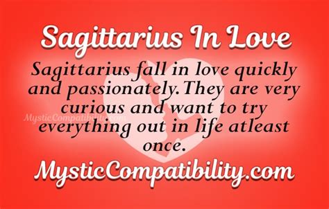 What age do Sagittarius fall in love?
