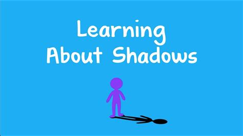 What age do children learn about shadows?