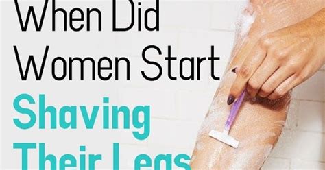 What age do most girls start shaving their legs?