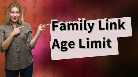 What age does Family Link turn off?