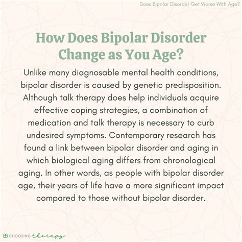 What age does bipolar get worse?