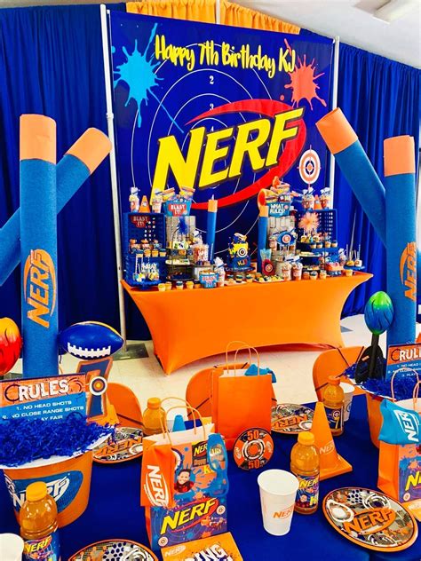 What age is a Nerf party for?