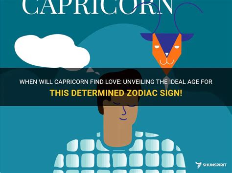 What age will Capricorn find true love?