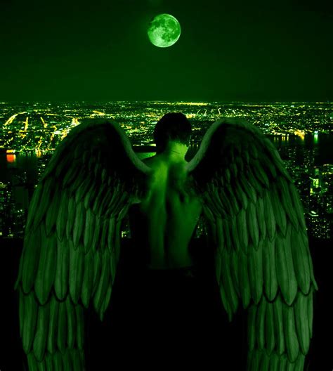 What angel is green?