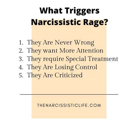 What angers a narcissist the most?