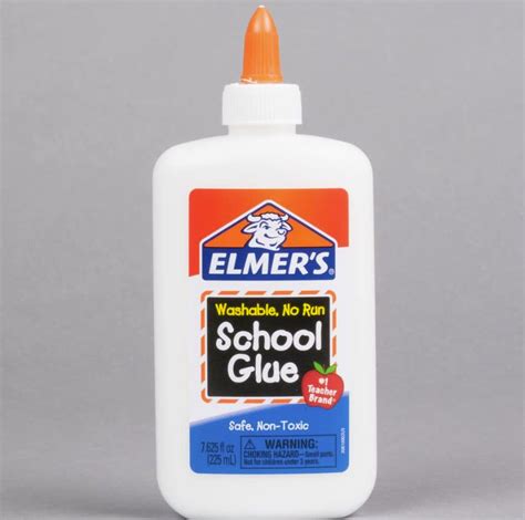 What animal is on Elmer's glue?