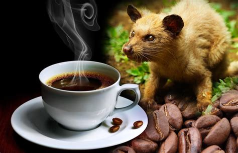 What animal makes kopi luwak?