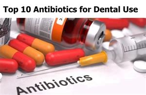 What antibiotics are used for dental infections without penicillin?