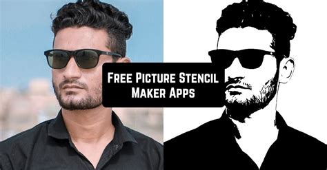 What app is photo to stencil Photoshop?