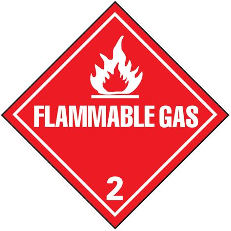 What are 10 flammable gas?