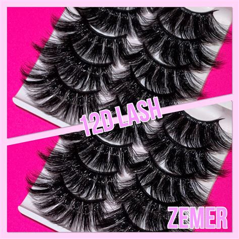 What are 12D lashes?
