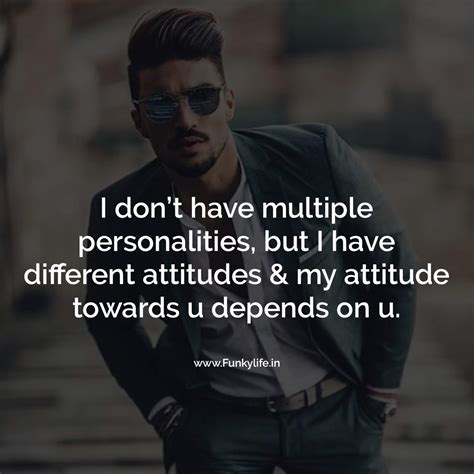 What are 2 attitude quotes?