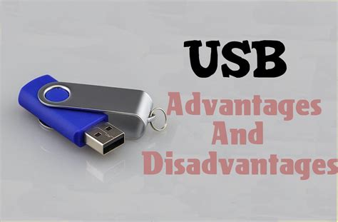 What are 2 disadvantages of a USB?