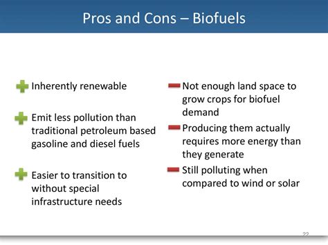 What are 2 disadvantages of biofuel?