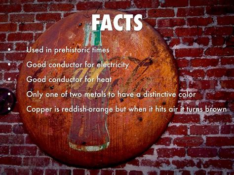 What are 2 fun facts about copper?