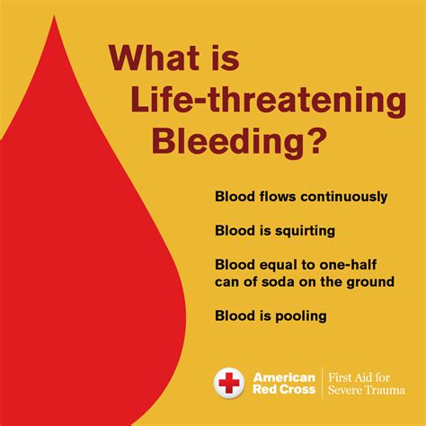 What are 2 ways to tell if bleeding is life threatening?