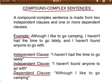 What are 20 examples of compound complex sentence?