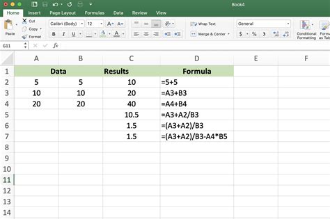 What are 3 Excel formulas?