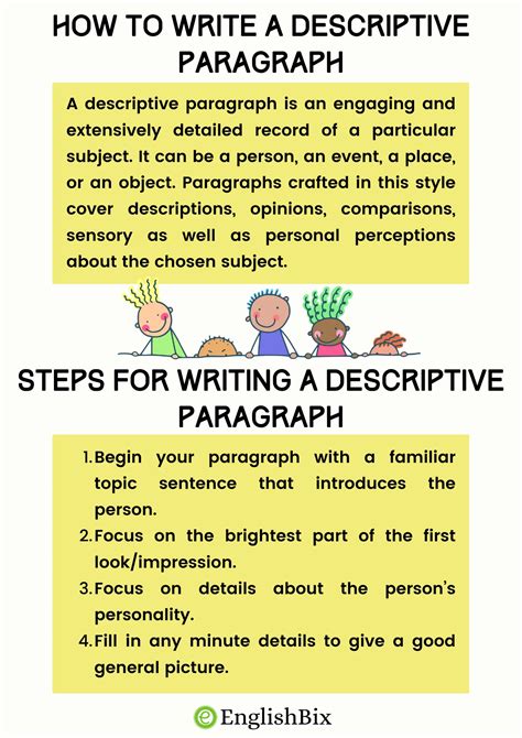 What are 3 examples of descriptive text?