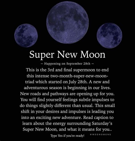What are 3 facts about the new moon?
