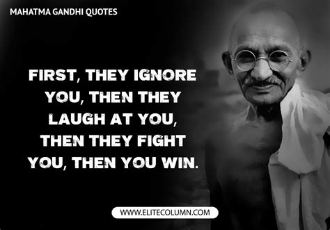 What are 3 famous Gandhi quotes?