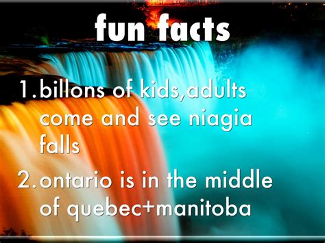What are 3 fun facts about Ontario?