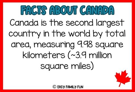 What are 3 interesting facts about Canada?