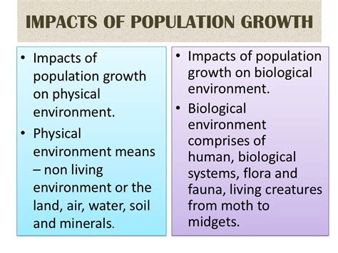 What are 3 positive effects of population growth?