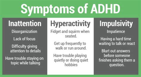 What are 3 signs of ADHD in adults?