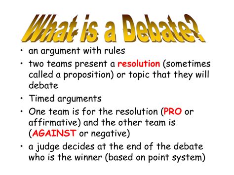 What are 3 tips for debate?