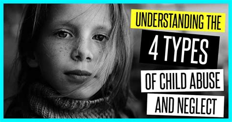 What are 4 examples of child neglect?