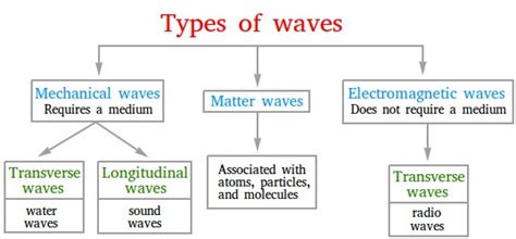 What are 4 types of waves?