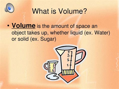 What are 4 ways to measure volume?