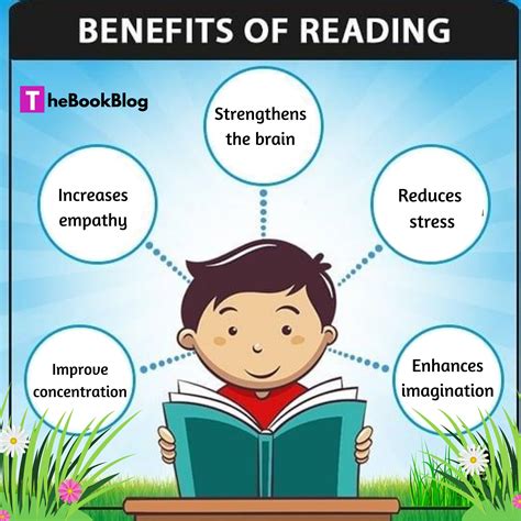 What are 5 benefits of reading?