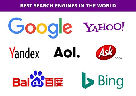 What are 5 best search engines?