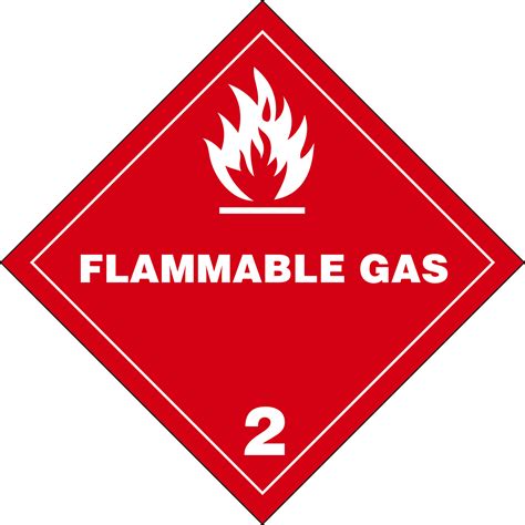 What are 5 flammable gases?