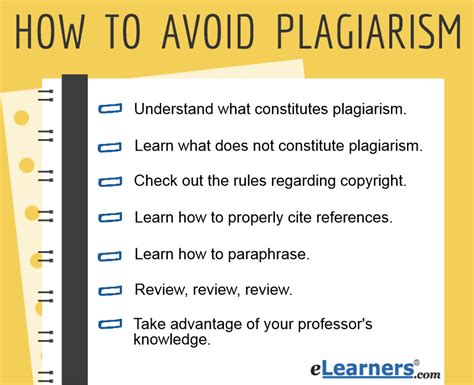 What are 5 reasons that you should not plagiarize?